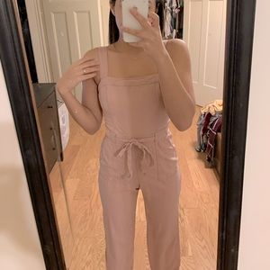 Pink jumpsuit
